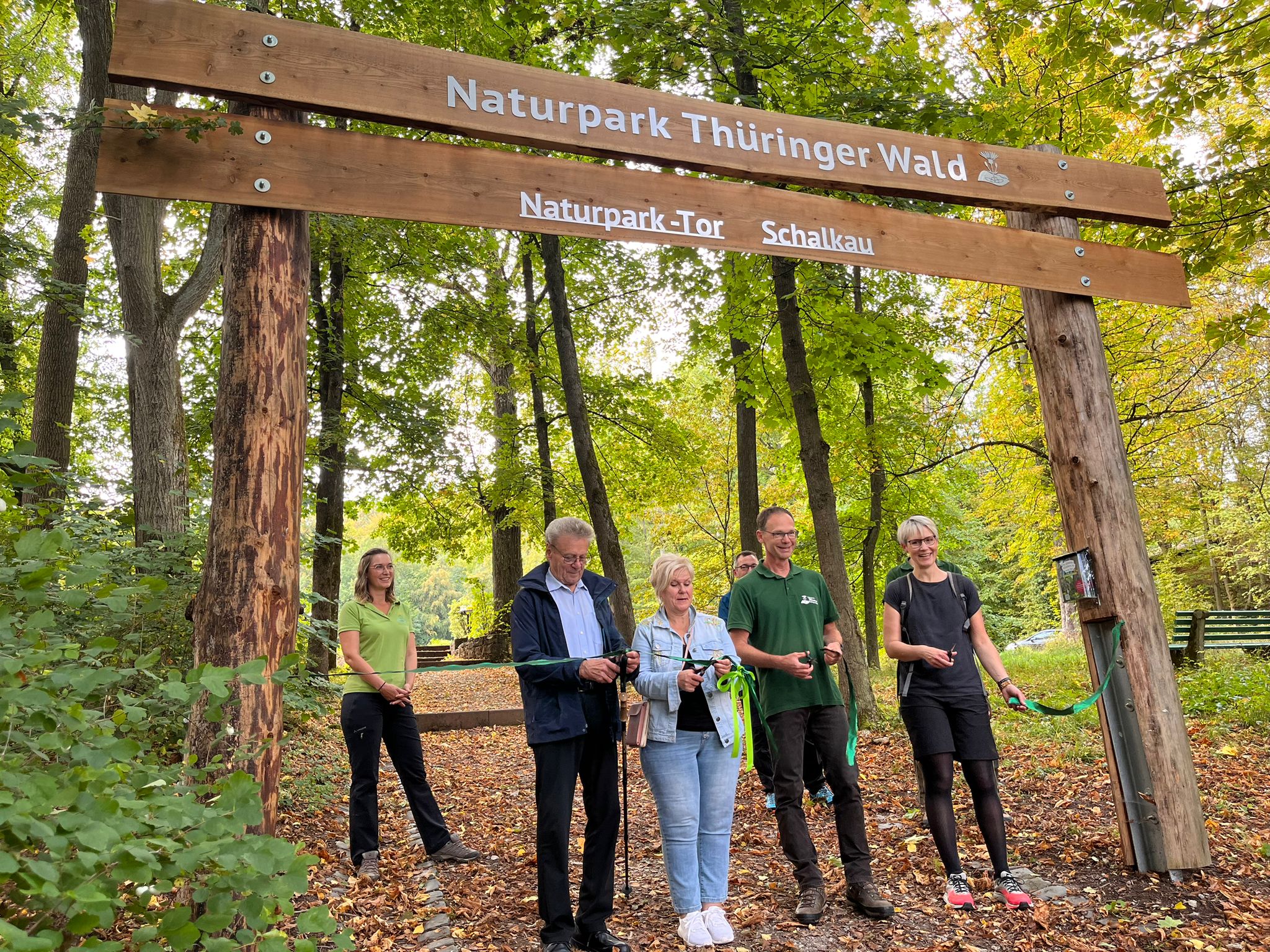 2. Oktober Eröffnung Naturparktor